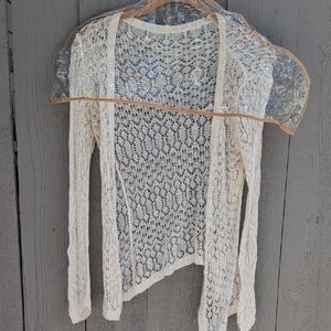 Elegant Cream Knit Sweater